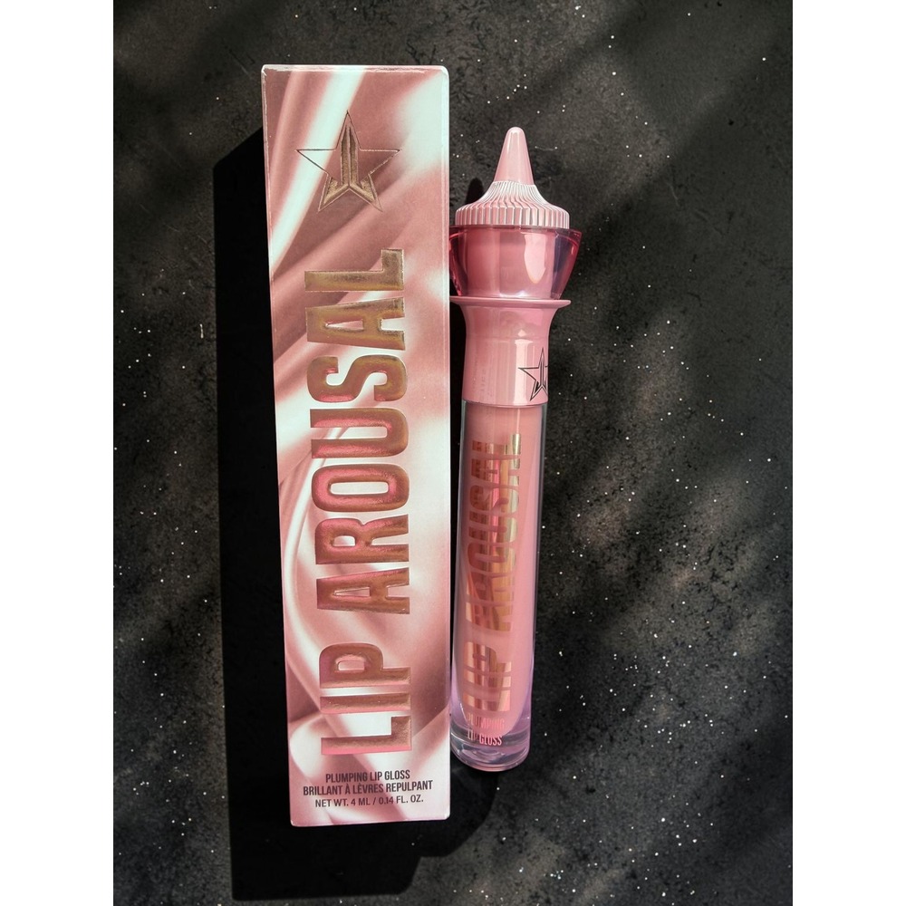 Jeffree Star Cosmetics - Lip Arousal Plumping Lip Gloss - Shade: Fluffer - *NIB*